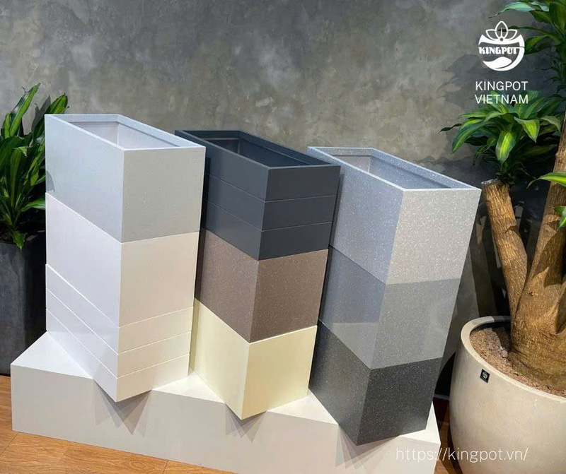 Chậu Composite ghép - Chậu Composite Kingpot -  Công Ty Cổ Phần Kingpot Việt Nam